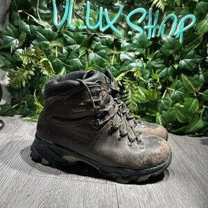 Men's ZAMBERIAN  GORE-TEX FLEX-STM Leather BACKPACKING BOOTS US MEN 6 H,WOMEN 8